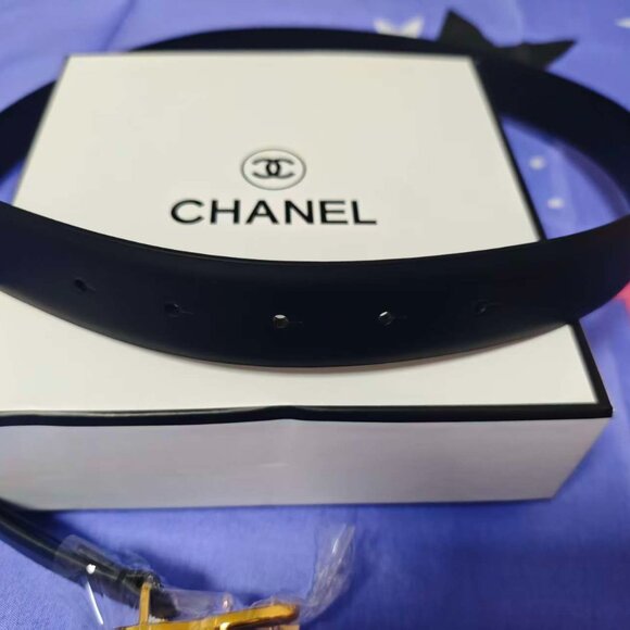 Chanel Black and Gold Women\'s Belt main image 4
